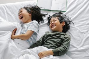 Sleeping toddler