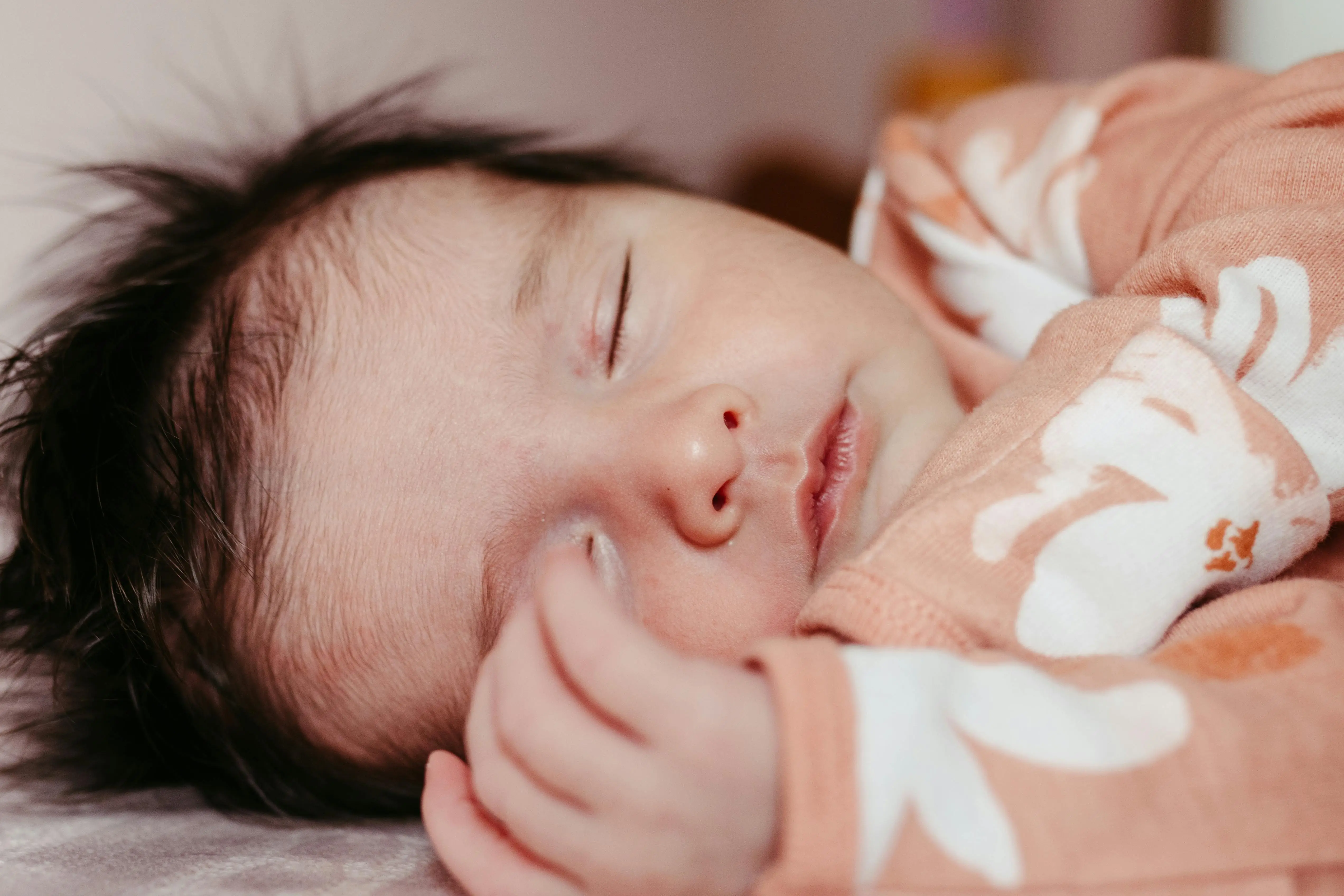 Baby sleeping peacefully